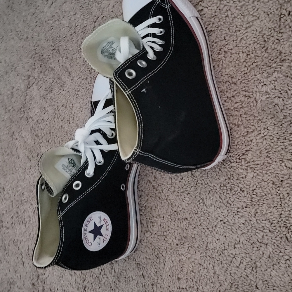 Wedge Converse High Tops size 9.5